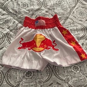 Vintage Red Bull Boxing Shorts